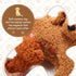 Honoson Nurturing Dog Stuffed Animal with Puppies Set, Nursing Mommy Dog Plush with 4 Baby Puppies, Gifts