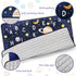 71x59 Baby Play Mat for Floor, GFU Non-Slip Thick One-Piece Infants Playpen Crawling Mat Blue, Foldable and Machine