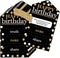 Big Dot of Happiness Adult Happy Birthday - Gold Birthday Party Game Pickle Cards, Set of 12