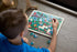 Mudpuppy Garden Life 100 Piece Wooden Puzzle with Display Stand, Bright Illustrations of Scenic Garden for Kids