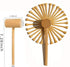 Hammering and Pounding Toys for Kids, 1 Wood Hammer and 30 Bamboo Nails for Fine Motor Skills