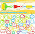 Playdough Tools with 40 pcs Plastic Play Dough Cutters Animal Shapes, 3 pcs Basic Play Dough Tools by LanMa