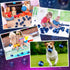 30 2.5 Inch Pcs Galaxy Stress Ball Bulks for Kids Adults, Galaxy Party Favor Gift Decorations Space Theme Stress Balls