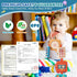 1 1-3, Busy Board for Year Old, Travel Toys for Toddlers Montessori Busy Board - Car Airplane Essentials, Sensory