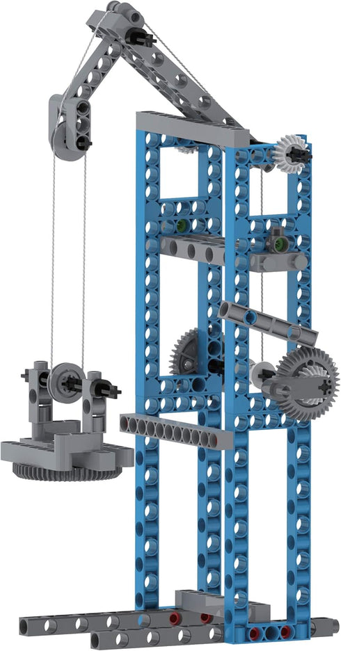 26 6 Thames & Kosmos Simple Machines Science Experiment & Model Building Kit, Introduction to Mechanical Physics, Build