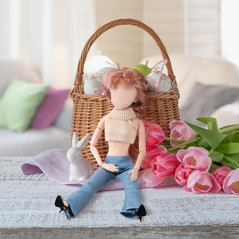 Bencailor 6 Pcs Doll Clothes for 11.8 Inch Doll, Summer Tops, Swimwear, and Winter Coat Doll Outfit