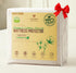 Deluxe Organic Cotton Percale Crib Mattress Protector Waterproof OCS Certified - Premium