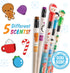Holiday Smencils HB #2 Gourmet Scented Fun Pencils, 5 Count - Gifts for Kids