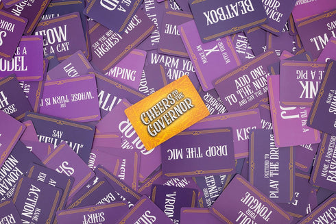 Cheers to The Governor - Card Games for Family Game Night - Party Games for Kids 8 and Up - Travel Games for Adults