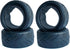 RC 1:10 On-Road Racing Car Rubber Tires with Sponge Inside for HSP HPI (4PCS, J)
