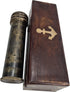 collectiblesBuy Antique Finish Brass Kaleidoscope, Gilbert & Sons Engraved Nautical Instrument Table Decor