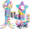 MAGBLOCK Magnetic Building Blocks Set, Upgraded Magnetic Tiles Toys for 3 4