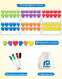 Coogam Magnetic Ten Frame Set - Math Manipulative Games for Kids with 6 Ten Frames, 60 Magnetic Counters, Montessori Toy