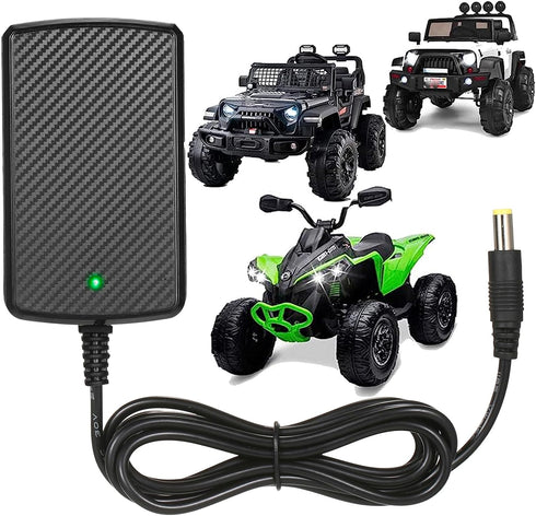 24V Charger for Kids Ride On Car Toys, Universal Charger for Wrangler SUV Kid Trax Dynacraft Toy Car