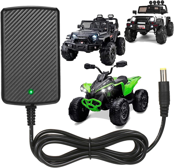 24V Charger for Kids Ride On Car Toys, Universal Charger for Wrangler SUV Kid Trax Dynacraft Toy Car