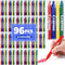FUMILE 24 Sets of 4 Colors Crayons (96 Count), Crayons Bulk Individual