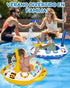 Swimming 26 Inch 3-8, Summer Inflatable Pool Floats Kids - Pool Floaties Pool Navy Model with Corded Water Gun for Boys