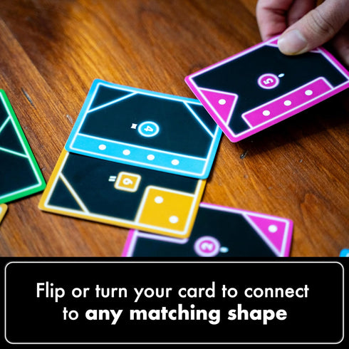 Counts, 2 7 TACTA Card Game, Where Every Card Fast-Paced Strategic Shape Matching Party Game, Analyze and Optimize