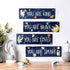 4 Yookeer Pcs Space Room Decor for Kids Boys Outer Space Wall Art Bedroom Decor for Nursery Classroom Astronaut Galaxy