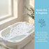 Kangnice 0-12 Premium Baby Bath Seat Support Net, Adjustable Non-Slip Infant Bathing Chair for Newborns Months