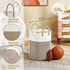 60L) Laundry Basket,Woven Cotton Rope Laundry Hamper,Versatile Storage for Dirty Clothes,Baby Toys,and Blankets