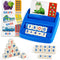 Coogam Matching Letter Game, Alphabet Spelling Flash Cards, Montessori Early Learning Educational Gift for Kids