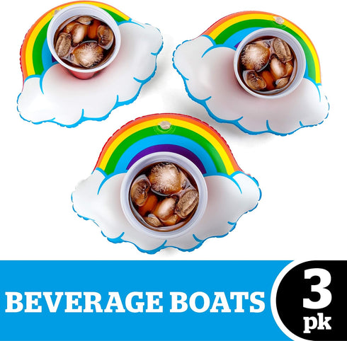BigMouth Inc Inflatable Drink Holder - Fun Floating Cup Holder for Pool, Hot Tub & Outdoor Beverages