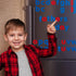 Coogam CVC Sight Words Magnetic Letters Flashcards, Short Vowel Spelling Game for Preschool Kids Learning Supplies