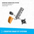 9+, Playset, Engino- Inventor STEM Toys, Space Shuttle Kit, Construction Toys for Kids STEM Building Kit, Educational