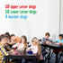 SpriteGru Alphabet Bingo Game - Uppercase/Lowercase/Number Bingo for Kindergarten & Preschool Kids