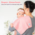 7 Pack 100% 7 Pack) Baby Burp Cloths for Boys and Girls - Large Cotton - Double Layered Extra Absorbent Burp Rags
