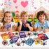 24 Pack ShyLizard Valentine's Day Cards for Kids with Fidget Spinners, Valentines Day Gifts for Kids, Deformable Robot