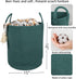 XUANGUO Cotton Rope Laundry Basket Hamper for Clothes Woven Storage Basket for Living Room Bedroom Boho Tall Rope
