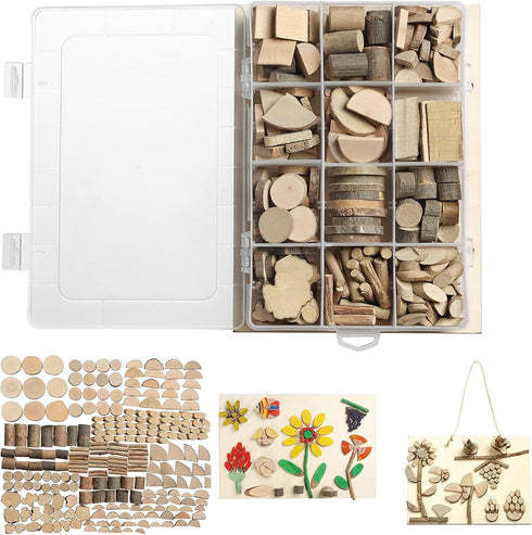 LAZACA Wood Craft Kits DIY for Kids Ages 5-10 Wooden Art Paint