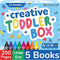 TOYVENTIVE Toddler Coloring Books & Crayons, Toys & Birthday Gifts for 1+,2,3,4