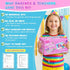 24 Pack 4-9, Set JoyCat DIY Poke Art Unicorn Party Favors for Girls, Mess-Free Craft Kits for Kids Ages Activity