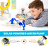 Green Science - Hybrid Solar Power Water Pump - Dual Power STEM Toys Educational Kit for Kids - Solar and Battery