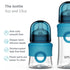 Set Set 100% Smilo Baby Bottle Feeding Gift - Bottle with Silicone Newborn Pacifier, Replacement Nipples and Baby