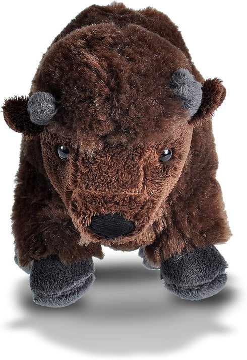 Wild Republic Cuddlekins Bison Plush, Stuffed Animal, 8 Inches, Gifts for Kids, Plush Toy