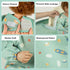 RICHER HOUSE Food Catcher for for Stokke Tripp Trapp High Chair, Coverall Baby Feeding Bib, Long Sleeves Eating Bib