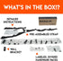 ECHOGEAR 90 TV Safety Straps for Big TVs Heavy-Duty Anti-Tip Anchors for TVs Up to Secure to Wall or Furniture