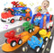 usrela 5 in 1 Dinosaur Truck Toys for 2+ 3 +Year Old,