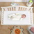 2 Pack 52" 28" 8" Horbaunal Satin Crib Sheets for Baby, x x Silky Fitted Crib Sheets, Soft Toddler Sheet Baby Mattress