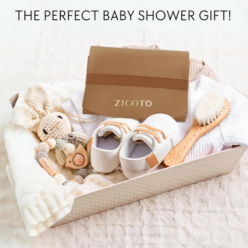 Beautiful Baby Diaper Changing Mat Made of Vegan Leather - Soft and Easy to Wipe Changing Pad for Travel or at Home Use