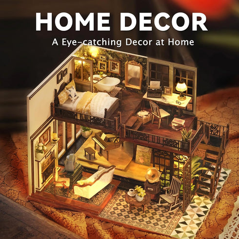 Creative DIY Dollhouse Kit - Time Impression Miniature