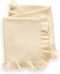 Knit Baby Blanket - 30"x40" Soft Receiving Swaddle Blanket for Newborn Girl and Boy (Khaki)