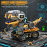 Alerisca 5in1 6-12, 899Pcs Sets, Sets STEM Robot Building Kits for Kids App & Remote Control STEM Dinosaur Tank Robot