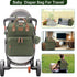 Backpack JOLLITO Diaper Bag with Changing Station Large Capacity Multifunction Baby Bags for Boy Girl Travel For Moms