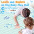 79x71 inch Baby Play Mat - Thicker Soft Baby Cushioned Playmat for Playpen - Extra Large Anti- Slip Crawling Play Mats
