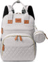 JSTPRO Diaper Bag Backpack, Large Diaper Bag with Changing Station, New Mom